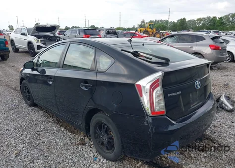 2012 Toyota Prius Two из США, поврежденный, VIN JTDKN3DU3C1501701